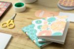 custom made sticky notitieblok 100x75 groeipapier