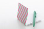 custom made sticky notitieblok 75x75 groeipapier