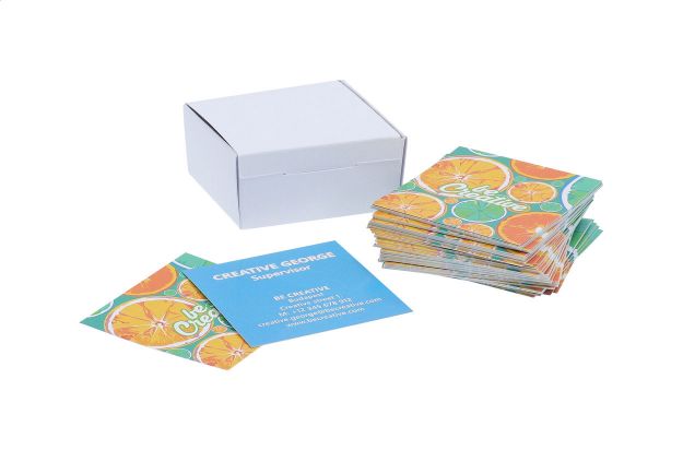 custom made visitekaartjes visicard square