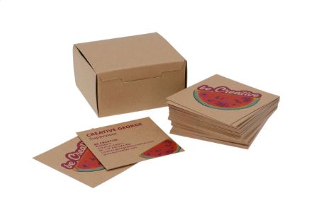 custom made visitekaartjes visicard square eco