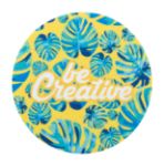 custom made rpet-vilten onderzetter, cirkel creafe