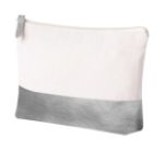 cosmetische tas mekkox - zilver