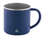 gerecyclede roestvrijstalen mok hossa 300 ml - blauw