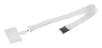 rpet mobiele houder lanyard revent call - wit