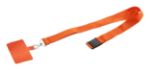 rpet mobiele houder lanyard revent call - oranje