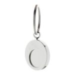 trolley munt sleutelhanger cromo