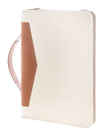 documentenmap van gerecycled canvas carbasa zip