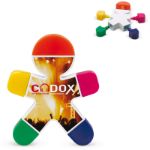 markeerstift mens met 5 markeerkleuren