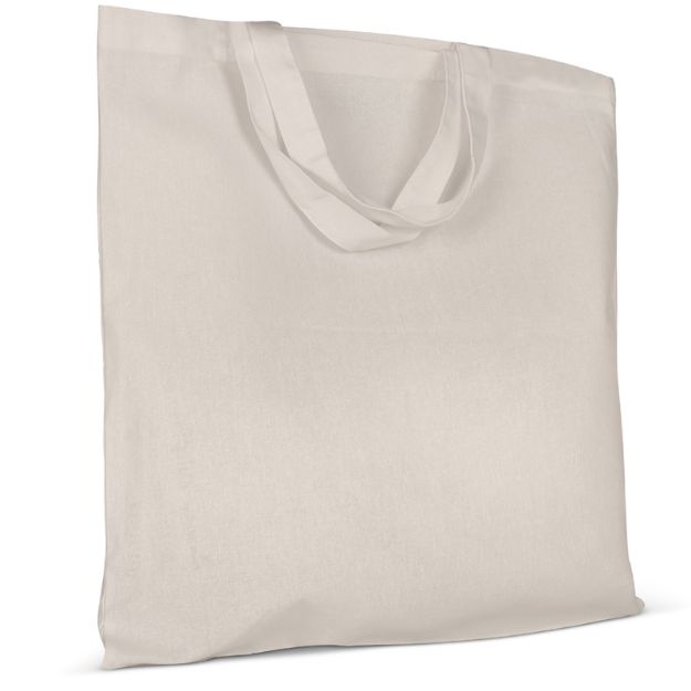 schoudertas katoen oeko-tex 140g/m2 38 x 42cm