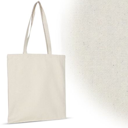 schoudertas katoen ecru oeko-tex lang 220g/m2