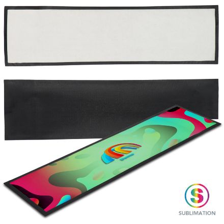 bar runner sublimatie 88 x 25 cm custom