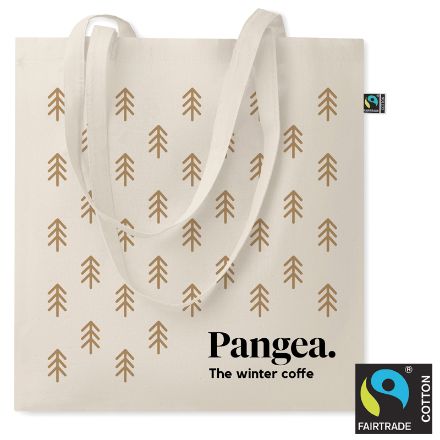 fairtrade 140gr/m2 katoenen tas