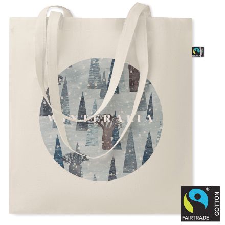 fairtrade 180gr/m2 katoenen tas