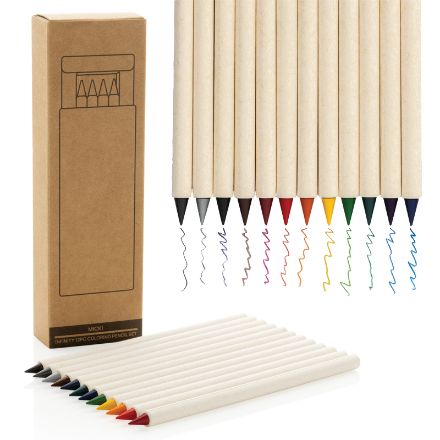 micki infinity 12-delige kleurpotloodset