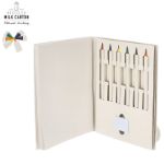 set van 6 eeuwige potloden van melkverpakkingen