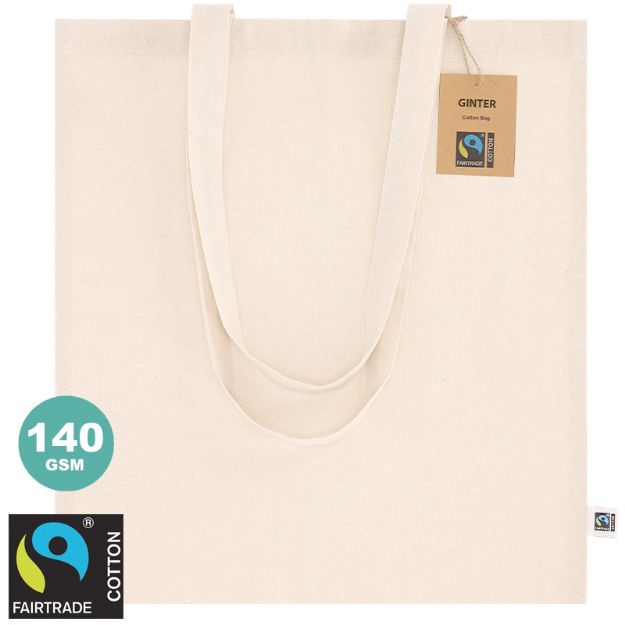 katoenen tas ginter fairtrade