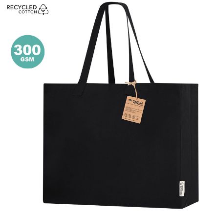 tas recycled katoen lilan