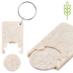 winkelwagenmuntje sleutelhanger prook