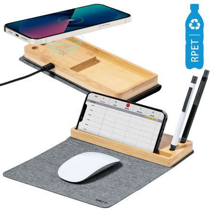 draadloze oplader muismat hossian