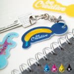 winkelwagenmuntje sleutelhanger coloshop creative