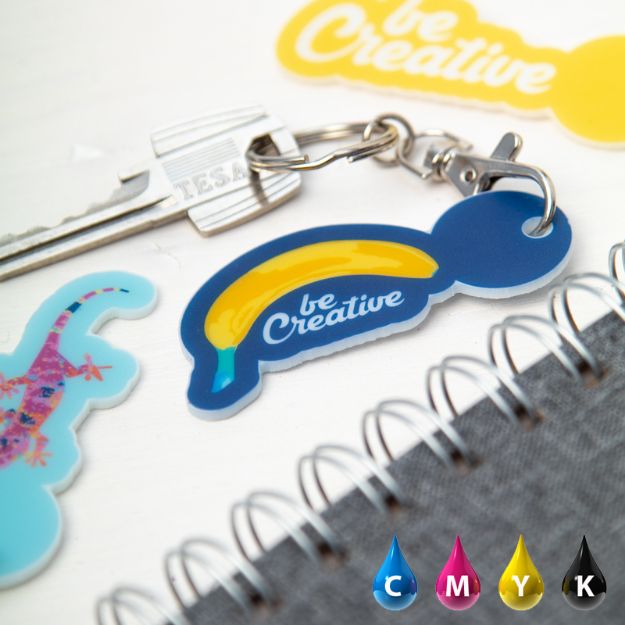 winkelwagenmuntje sleutelhanger coloshop creative
