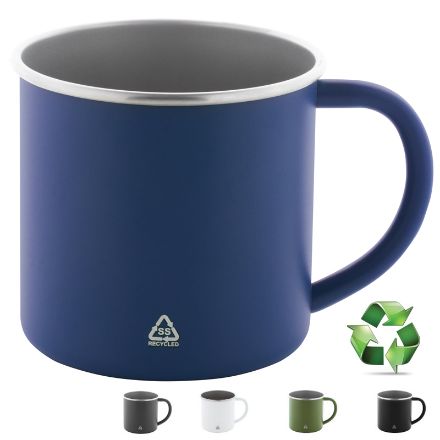 gerecyclede roestvrijstalen mok hossa 300 ml