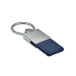 sleutelhanger met glimmend metalen afwerking. - marine