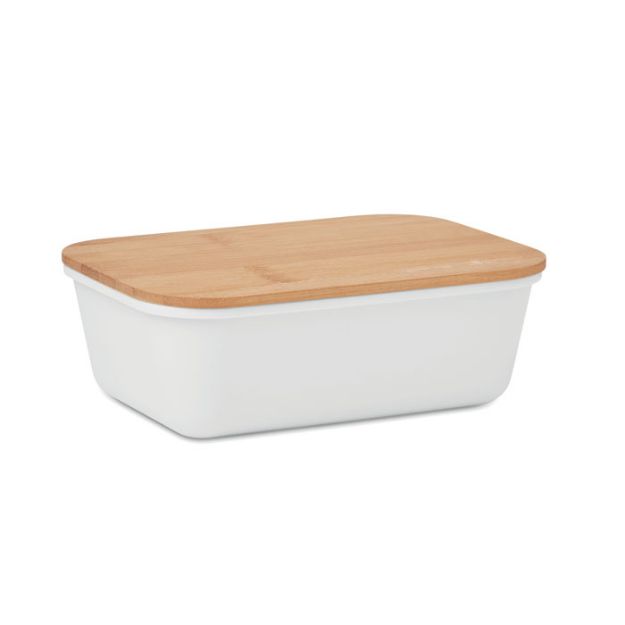 lunchbox met bamboe deksel 1000 ml