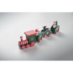 houten decoratie kersttrein