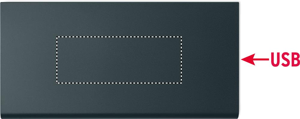 lasergravure (30 x 80 mm)