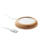 bamboe mokwarmer met usb