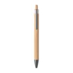 bamboe balpen met drukknop itea