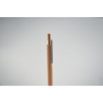 bamboe balpen met drukknop itea