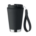 dubbelwandige beker 300 ml - zwart