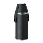 heupfles 230 ml met shot cups