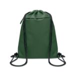 trekkoordtas van 600d rpet - groen