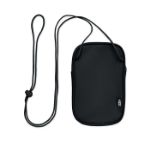 crossbody reistas rpet - zwart