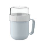 meeneembeker in pp 450 ml - licht blauw