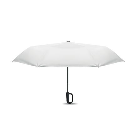 21 inch windproof paraplu - wit