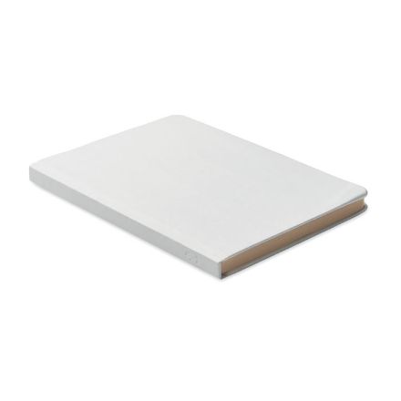 a5 suikerriet pla notitieboek - wit