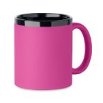 keramische mok voor lasergravure 300 ml - fuchsia