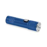 oplaadbare cob zaklamp - blauw