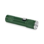 oplaadbare cob zaklamp - groen