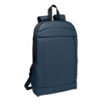 uitbreidbare rugzak 600d rpet - blauw
