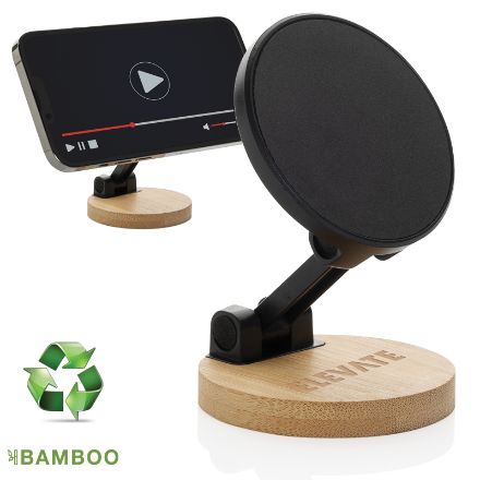 magmount gerecycled plastic bamboe telefoonhouder