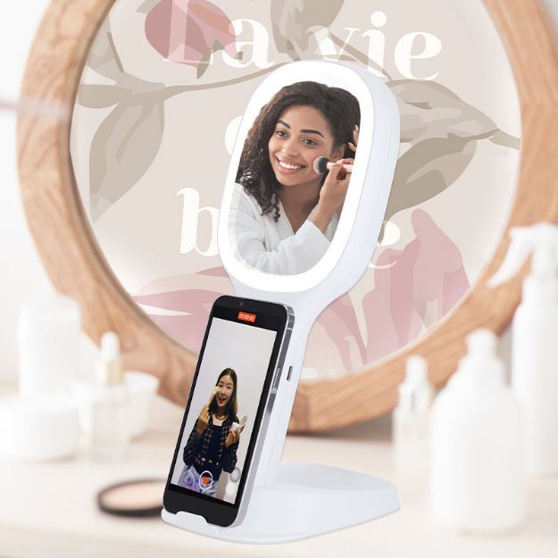 multifunctioneel zakspiegel en oplader marchox