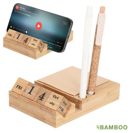 plakmemohouder eeuwige kalender dex