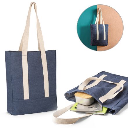 denim casual. denim boodschappentas