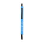 brady soft touch recycled alu pen blauwschrijvend - licht blauw