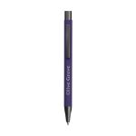 brady soft touch recycled alu pen blauwschrijvend - paars